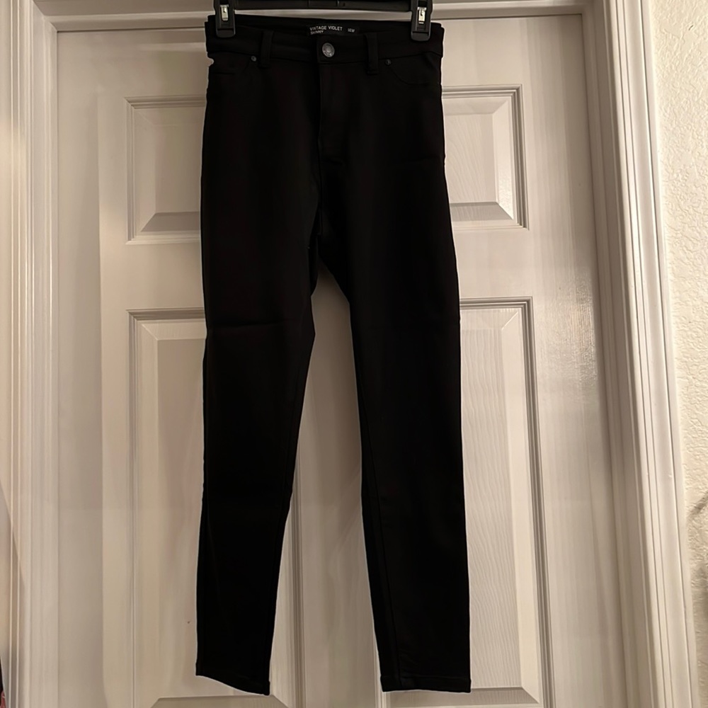 Black skinny jeans